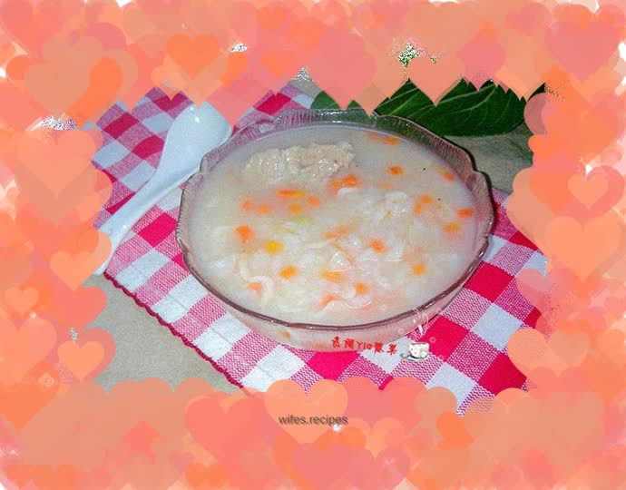 Three fresh porridge