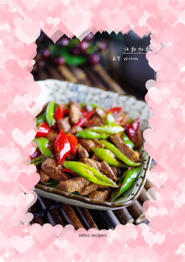 Stir-fried pork liver
