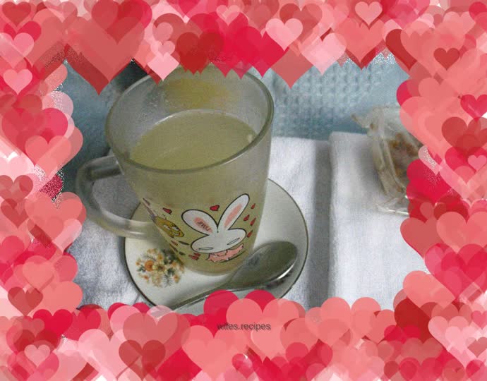 Rock sugar, osmanthus and snow pear juice