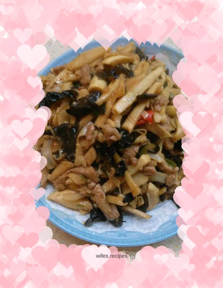 Fish-flavored shredded pork~~~Homestyle version