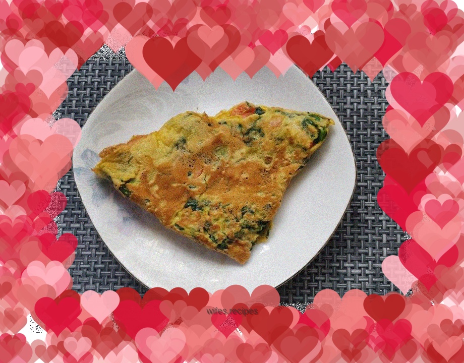 Spinach Egg Pancake