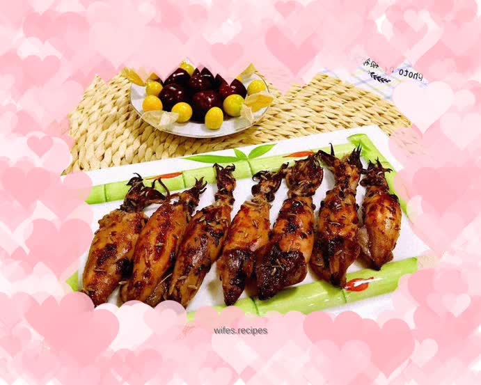 Homemade roasted sea rabbit