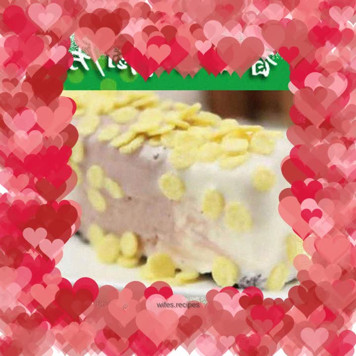 [Tomato recipe] Two-color ice cream cake - let the cake bring a bit of coolness to the family