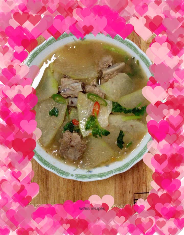 Winter Melon Braised Pork Ribs