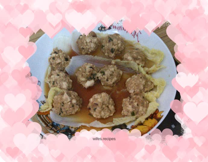 Tofu Meatballs and Cabbage Boats