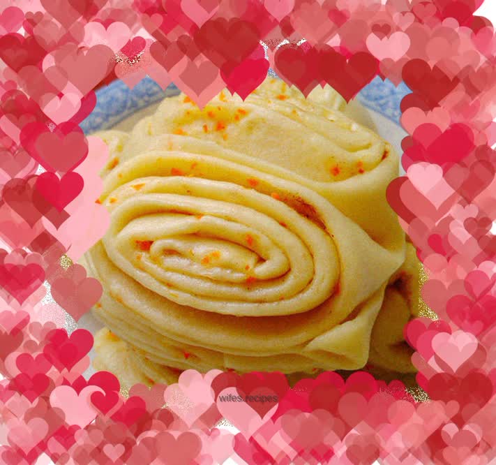 Carrot flower roll