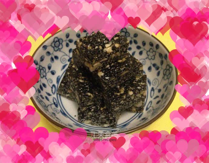 Black sesame peanut candy