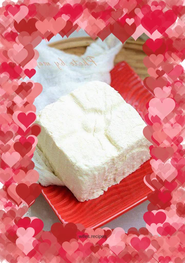 Homemade salt-braised tofu