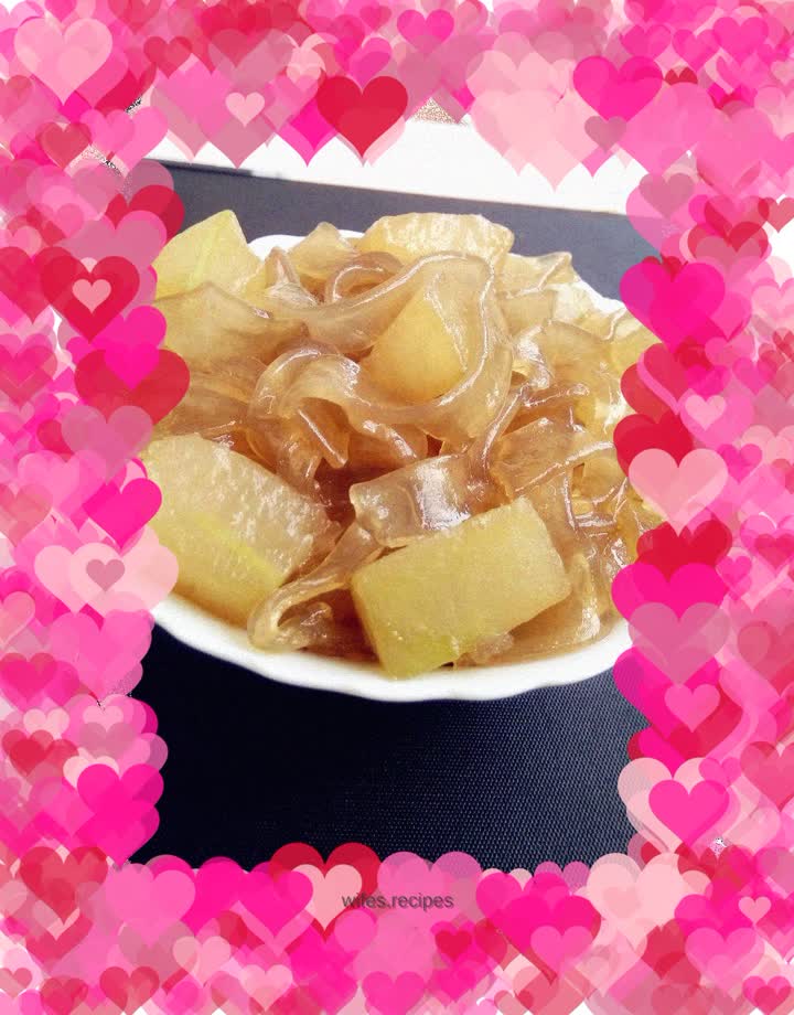 Sautéed White Melon Noodles