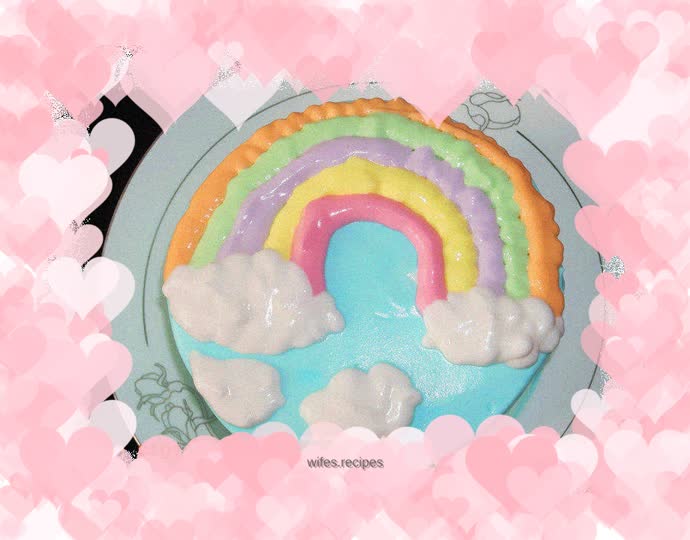 Rainbow cake