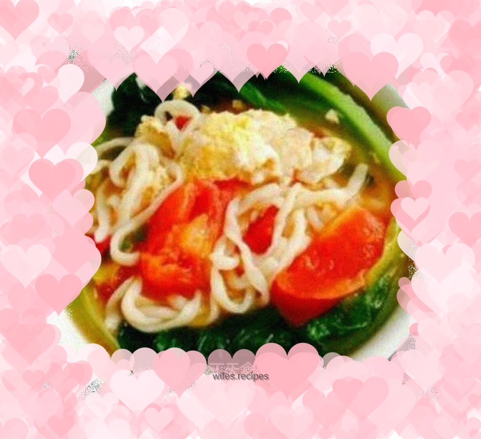 Tomato and egg noodles