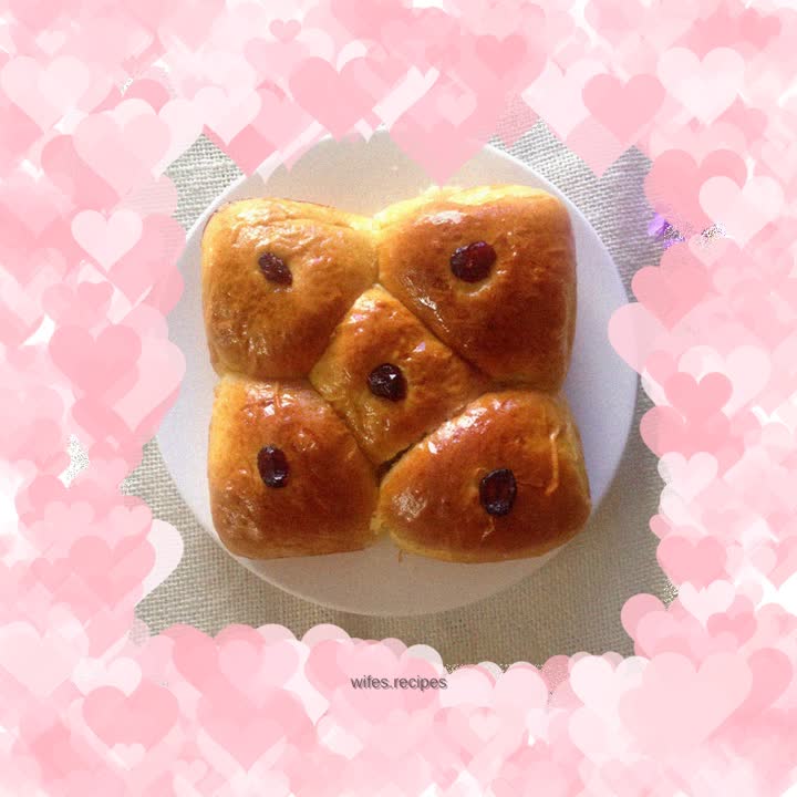 Purple sweet potato buns