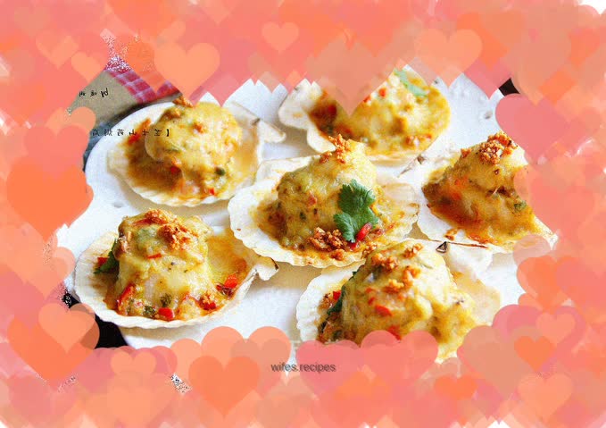 [Baked Scallops with Cheese and Yam]: A delicious new way to eat
