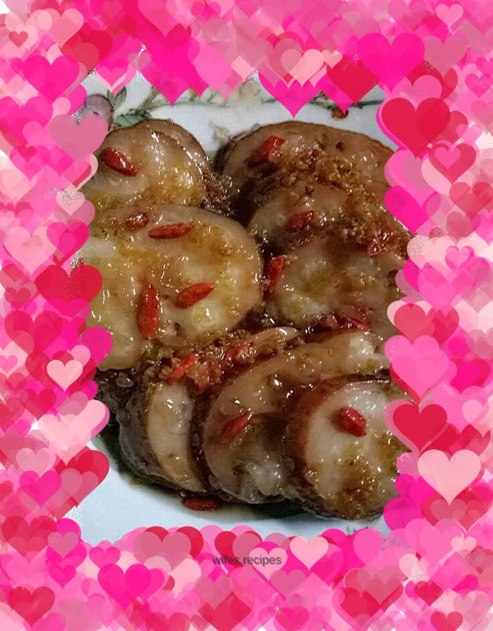 Wolfberry, sweet-scented osmanthus and lotus root