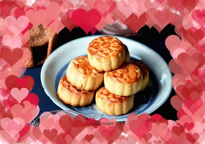 Custard Mooncake - Depu Baking Laboratory