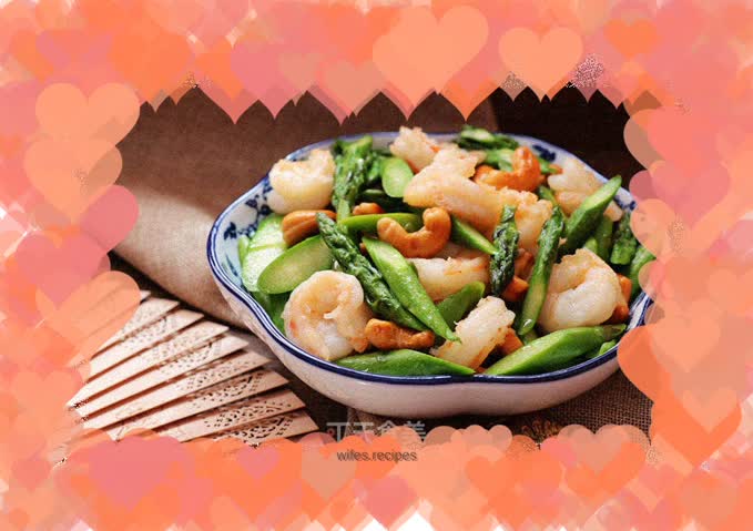 Stir-fried Asparagus and Shrimp