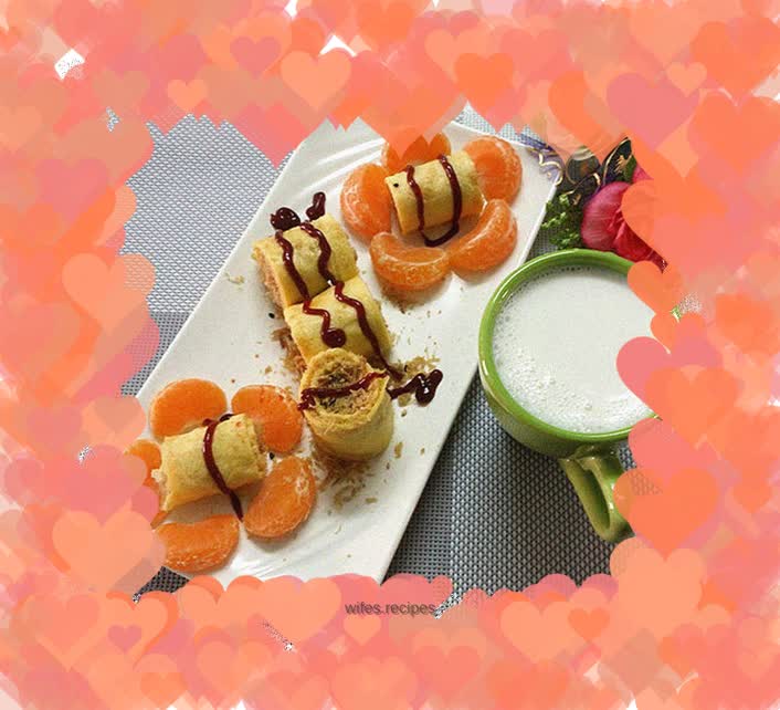 Rich Golden Pork Floss Rolls