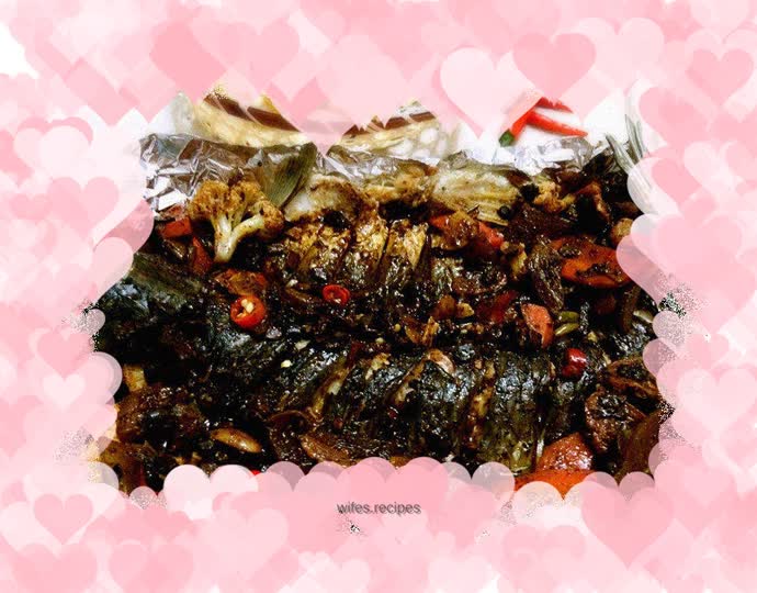 Smart use of winter baking - grilled fish with soy sauce