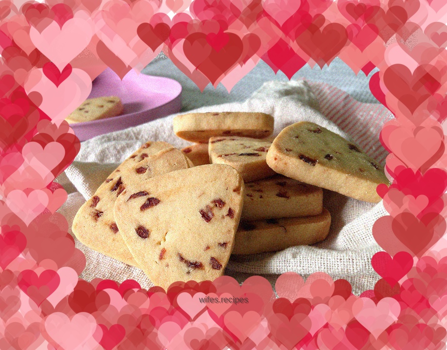 Cranberry Cookies - with a tip for softening butter in winter