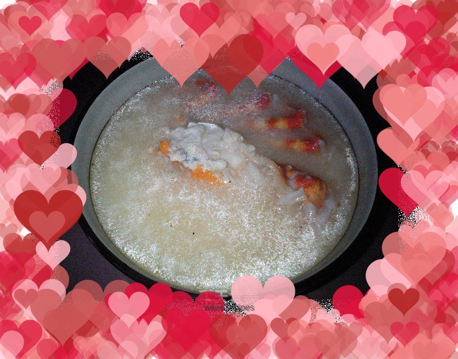 Tiger crab porridge