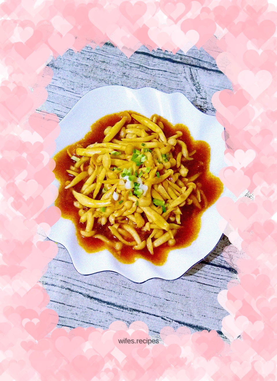 Teriyaki Chicken Leg Mushrooms