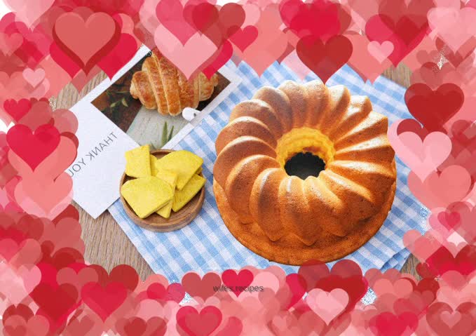 Fragrant milk pumpkin cake