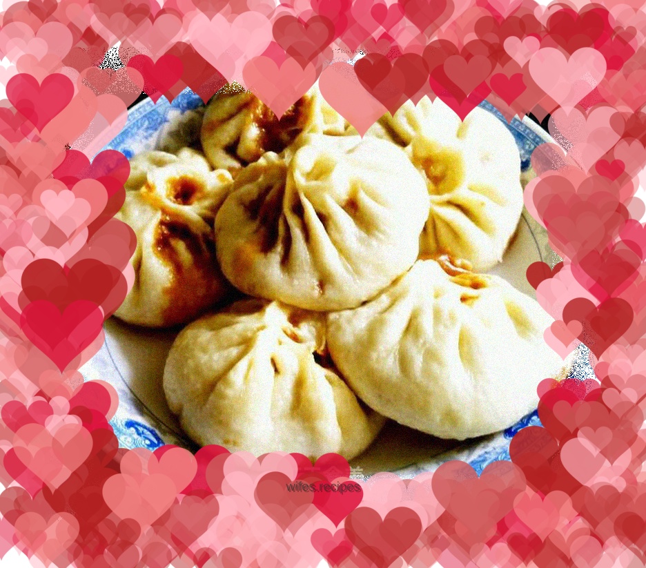 Chives and mutton buns