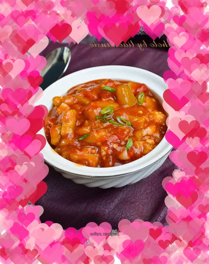 Grilled eggplant with tomatoes