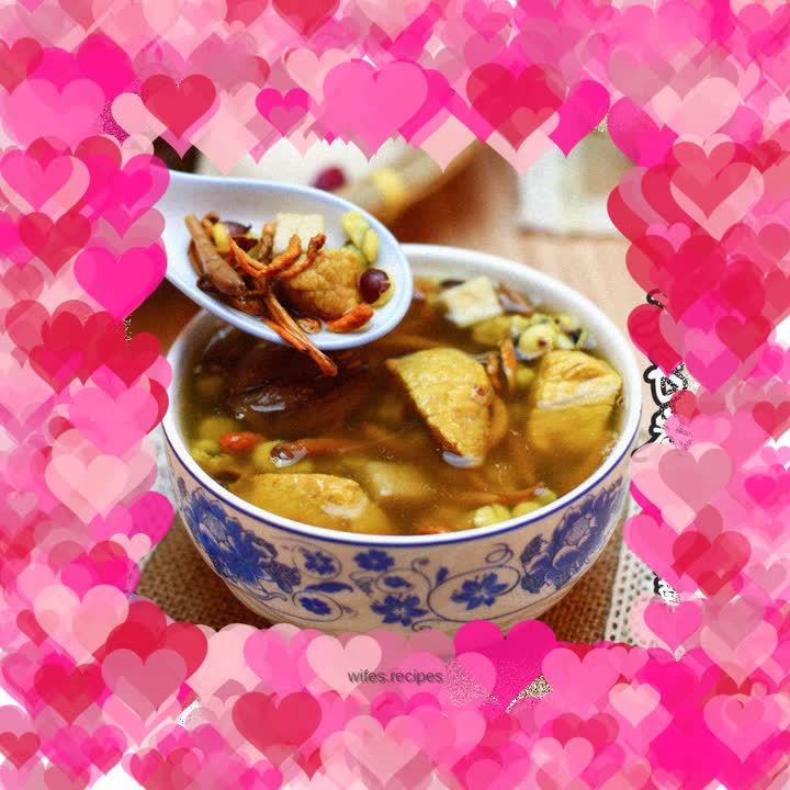 Guangdong Laohuo Soup - Pseudostellariae Cordyceps Flower Soup