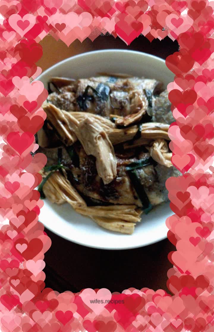 Grilled Bean Curd with Sea Fish