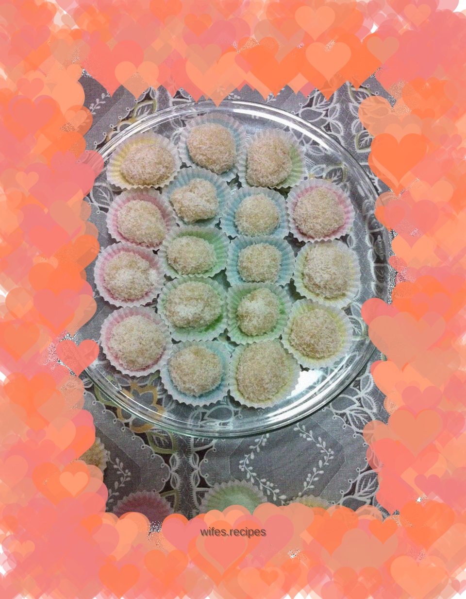 Lychee glutinous rice cake