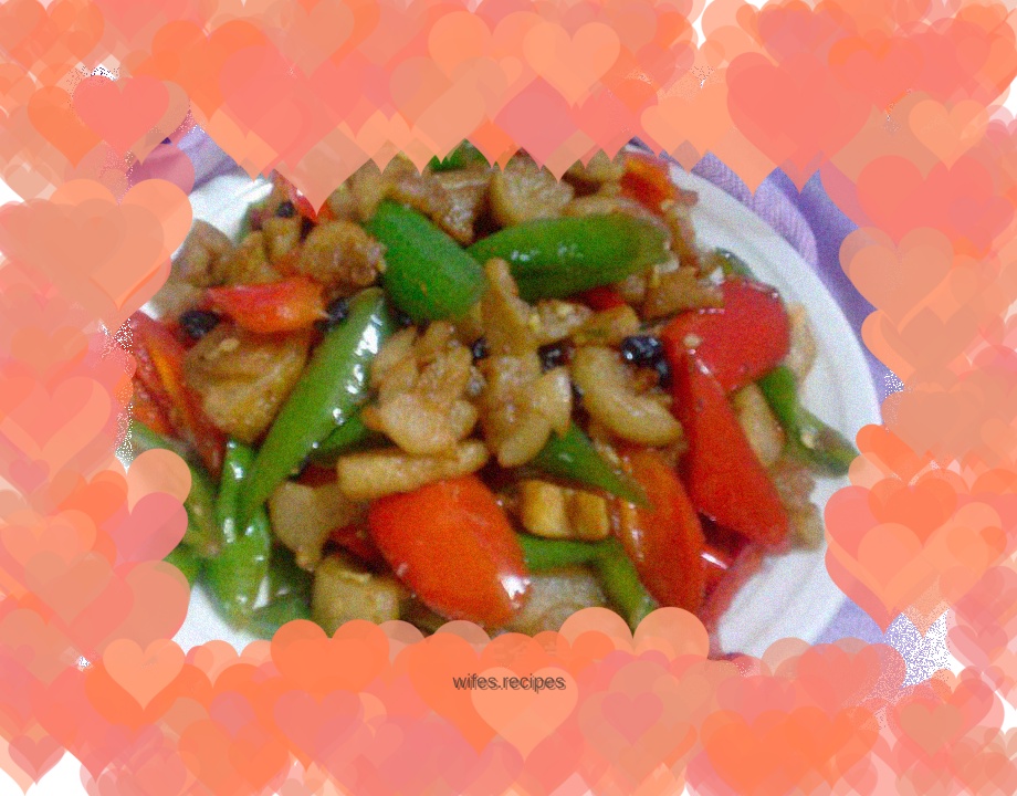 Fried chili oil residue