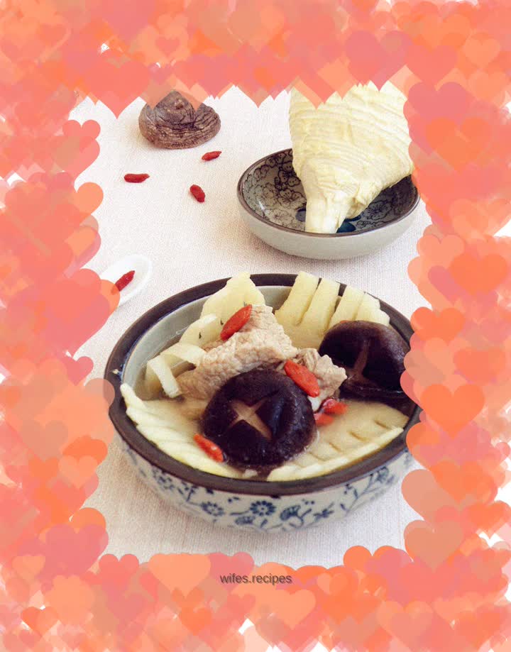 Spring Bamboo Shoots and Pork Ribs Soup