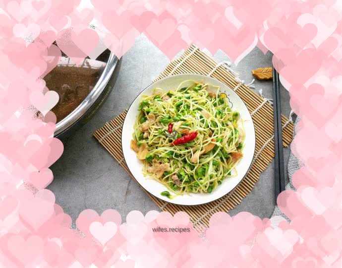 Green soybean sprouts