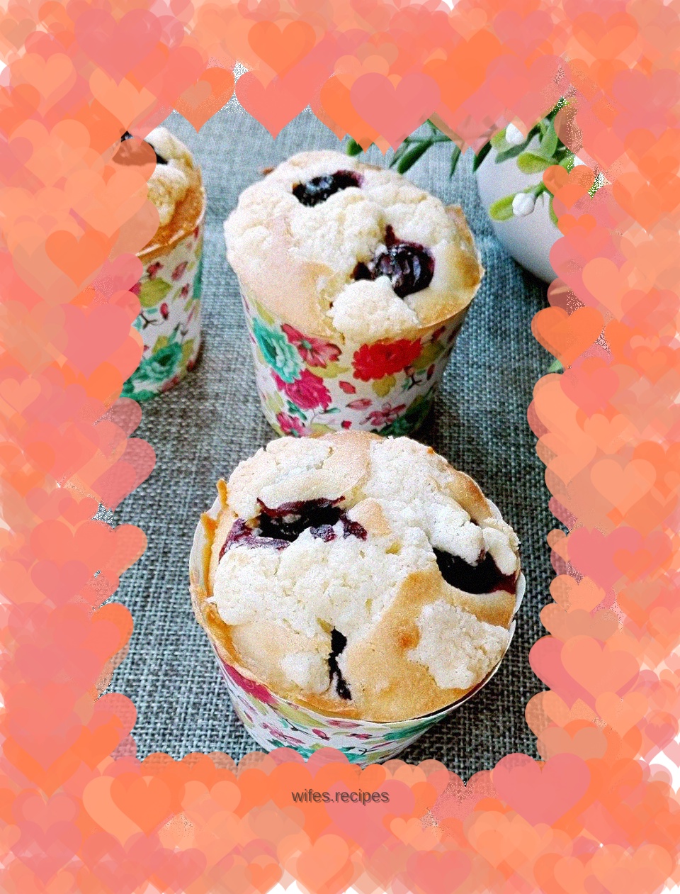 Exploded Blueberry Muffin