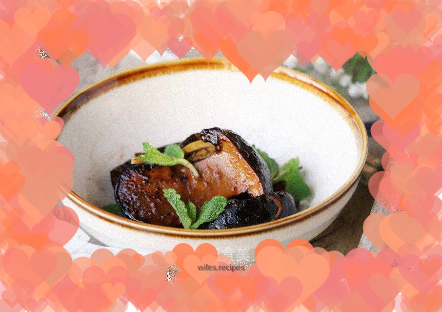 Pan-fried porcini mushrooms