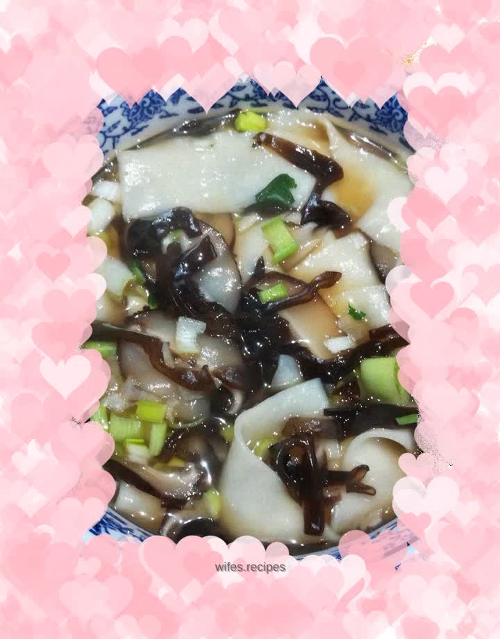 Homemade biangbiang noodles