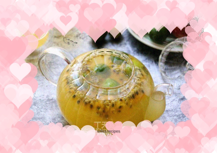 Passion Fruit and Kumquat Ice Drink