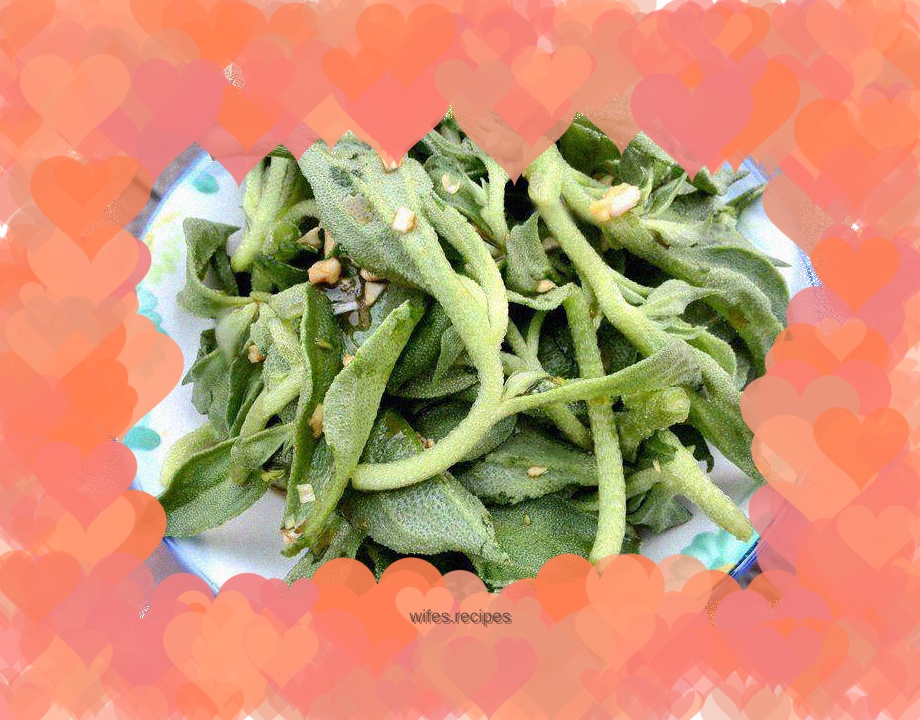 Something fresh on the New Year’s Eve dinner table—cold iced vegetables