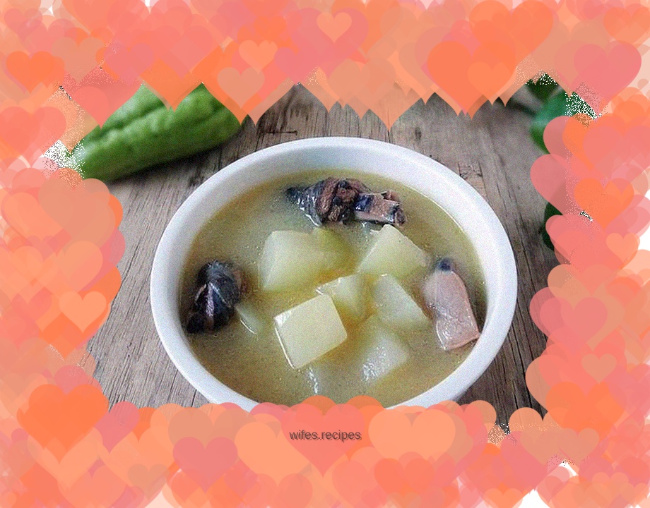 Chicken Thigh and Boiled Chayote