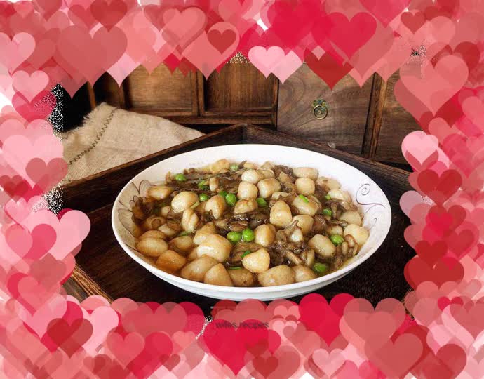 Stir-fried Scallops with Maitake Mushroom