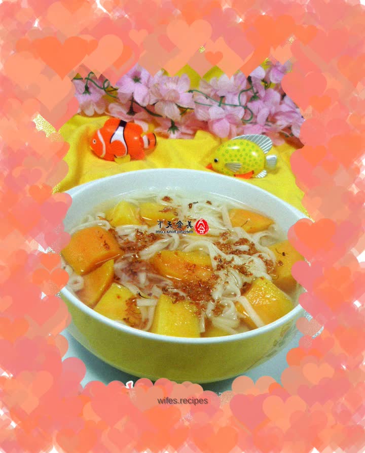 Osmanthus sweet potato soup noodles