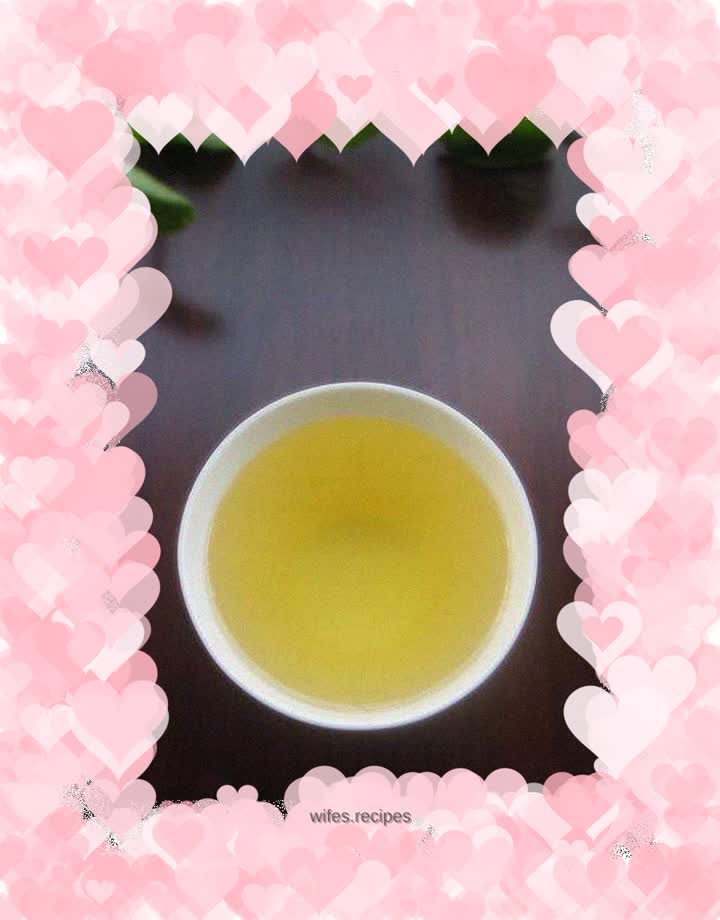 Homemade scallion oil