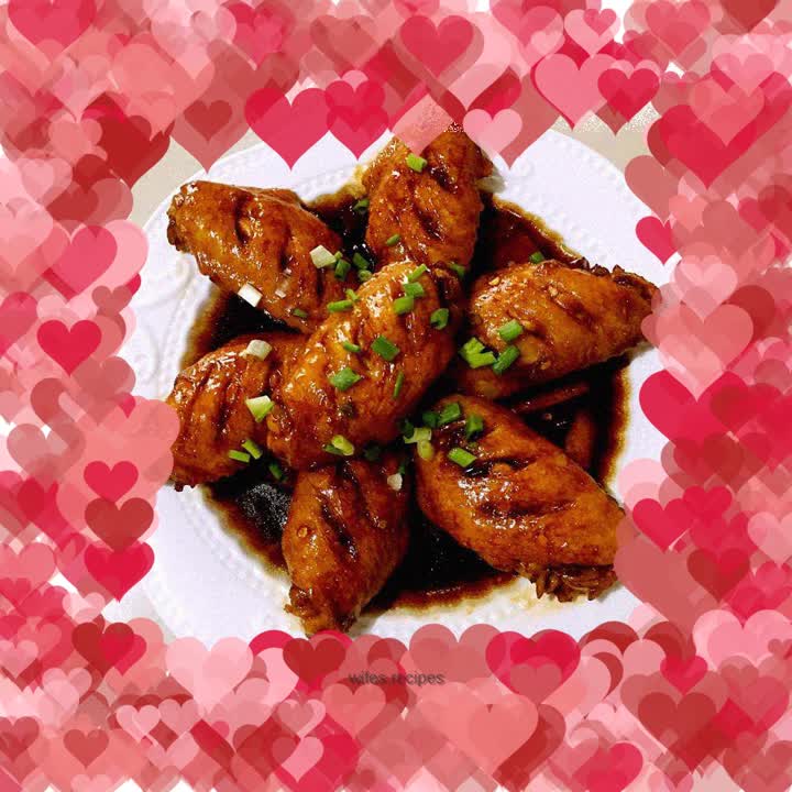 Braised chicken wings
