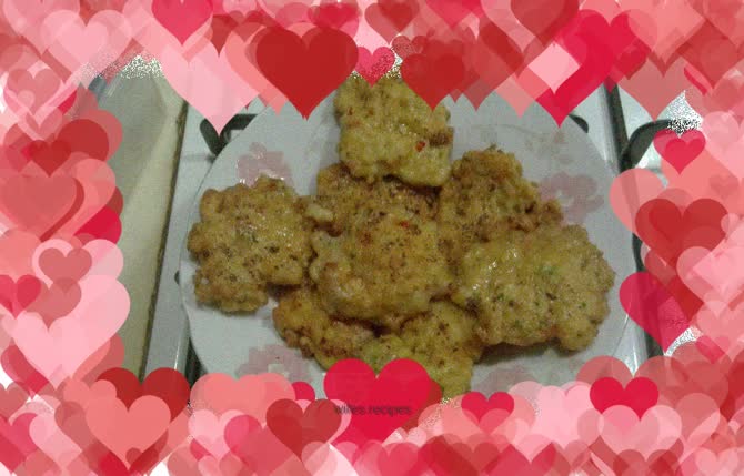 Thai Curry Shrimp Cake