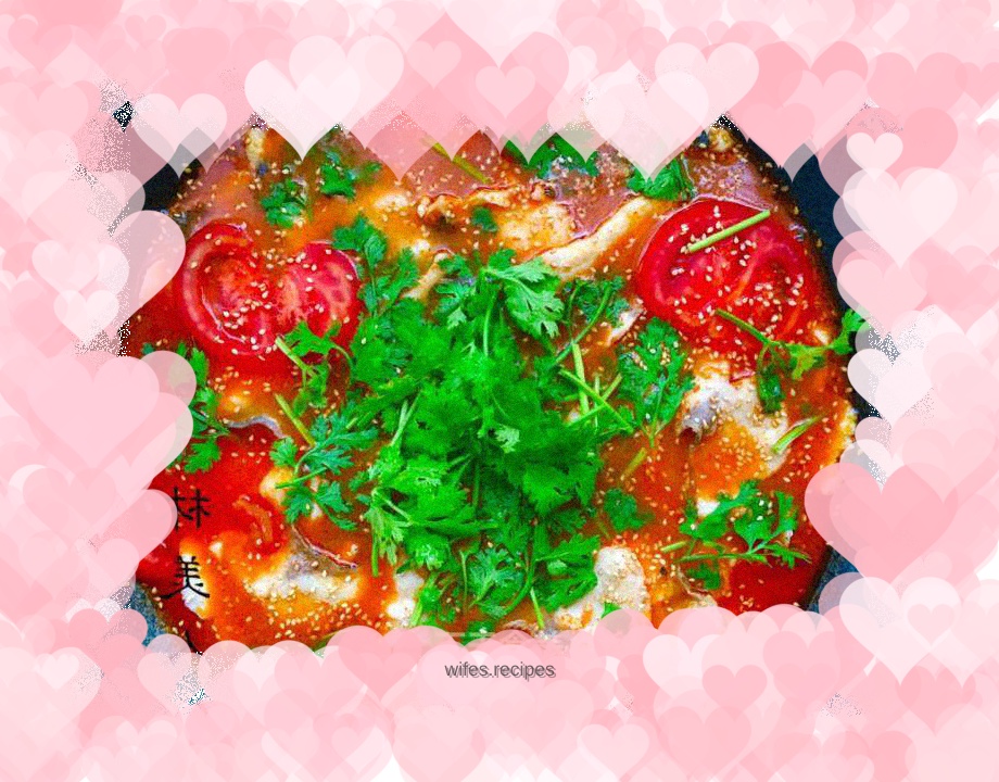 Tomato fish in sour soup