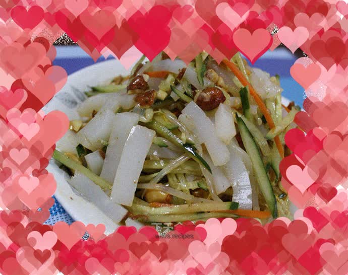 Garlic slightly sour spicy jelly