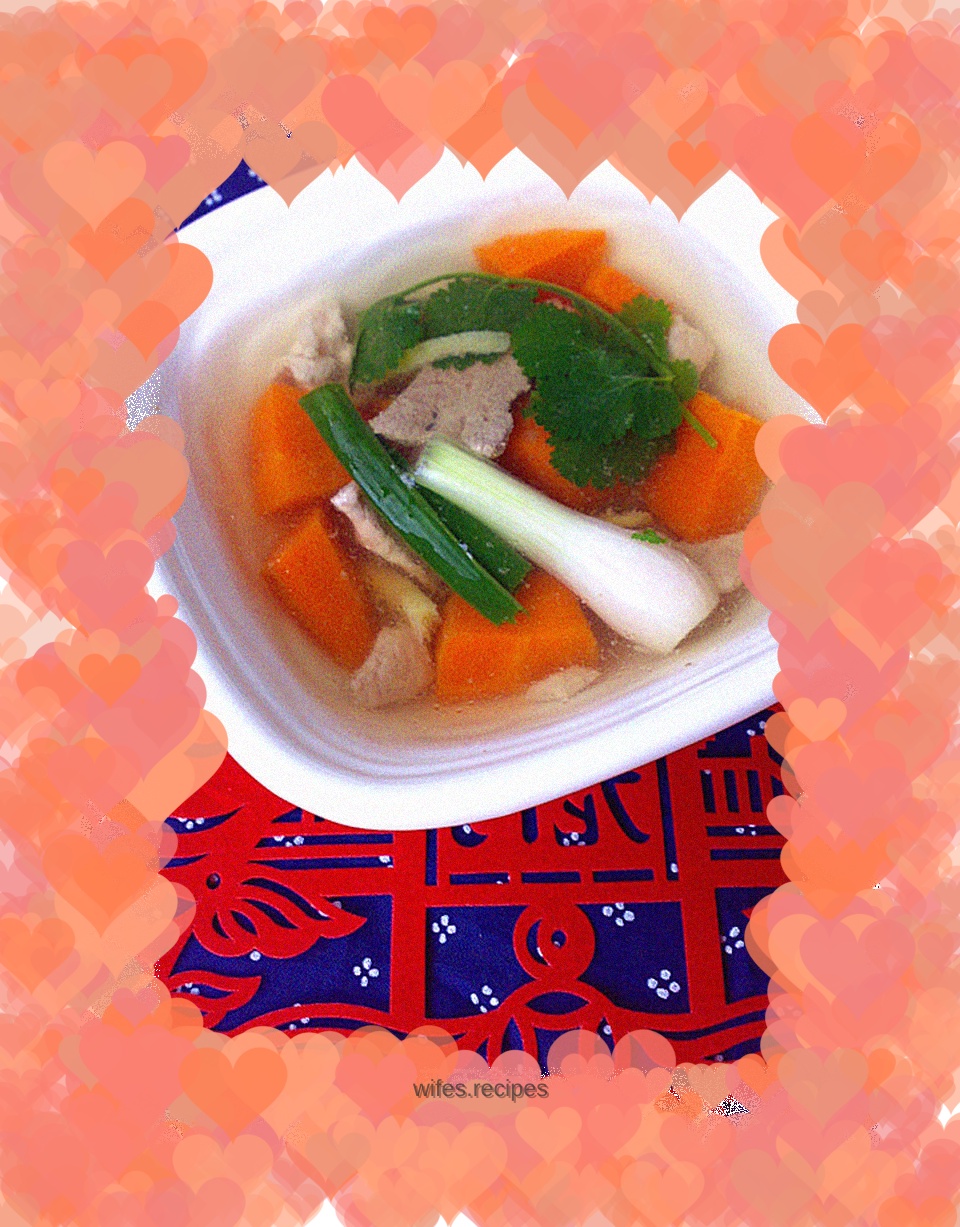 Carrot and Pork Liver Soup