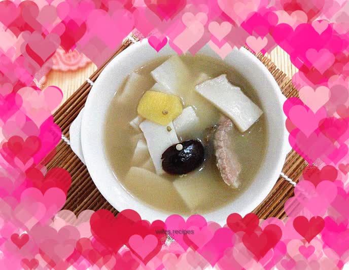 Pepper King Oyster Mushroom Lean Meat Soup