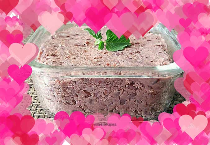 Red bean paste stuffing